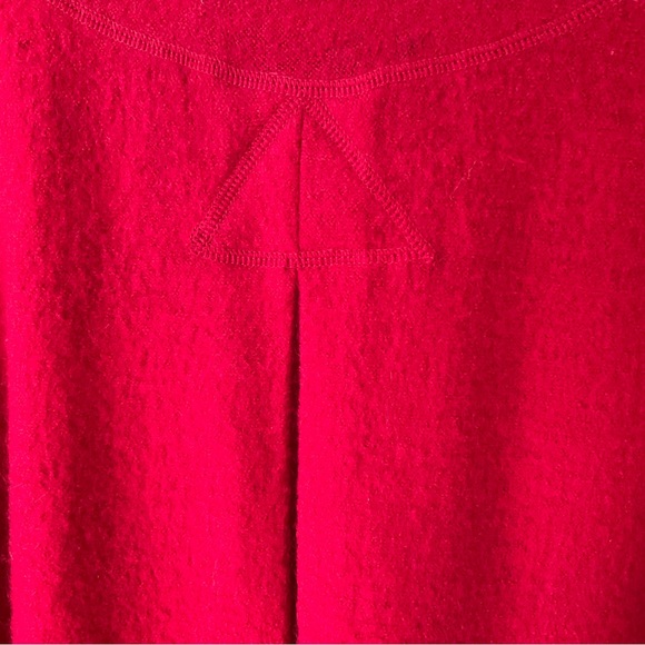 For Cynthia Boiled Wool Sweater Jacket Red Size PL - Picture 7 of 10
